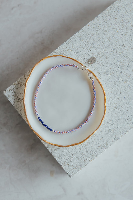 The 'inner peace' bracelet | Lapis Lazuli