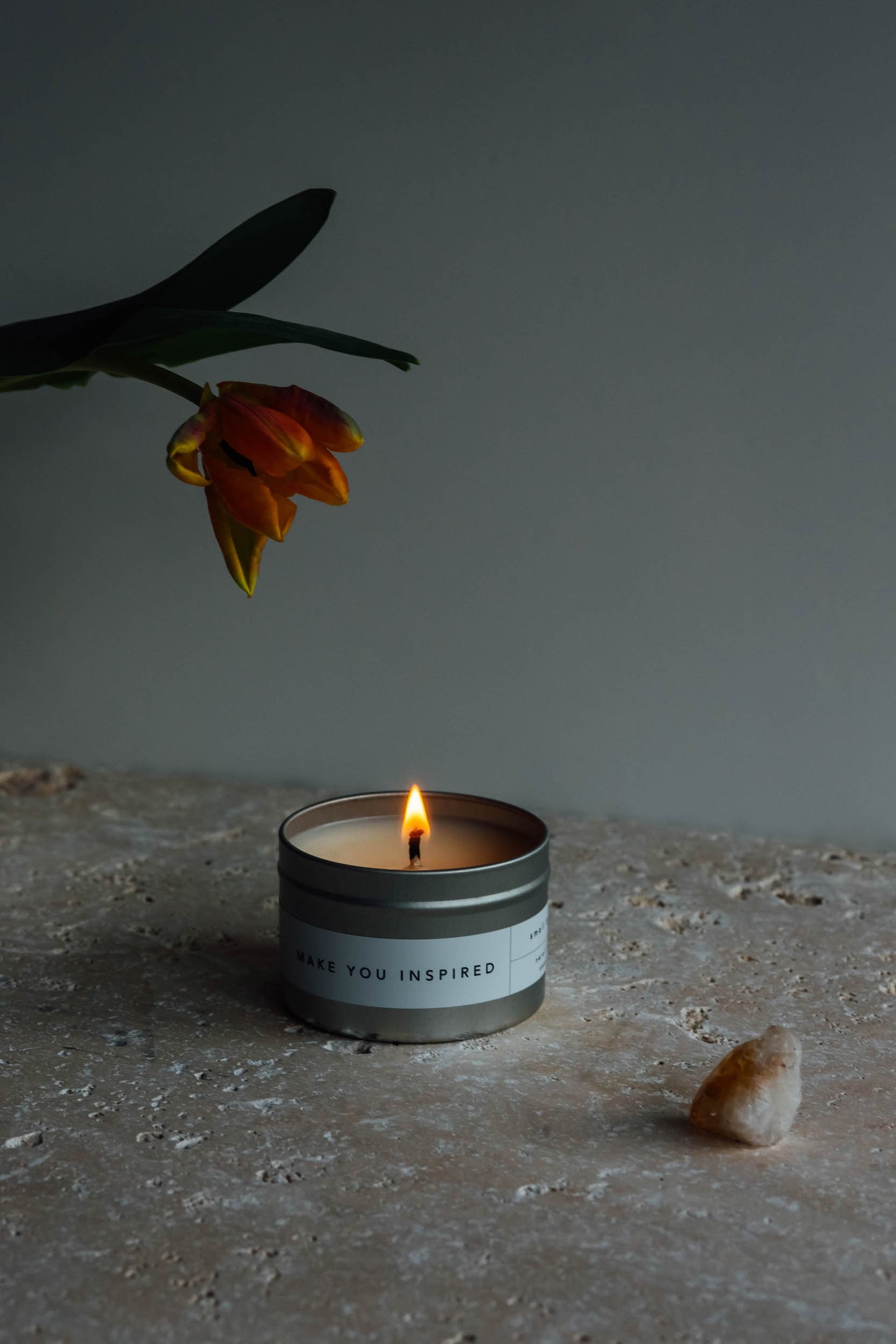 Make You Inspired | Small Meditation Candle