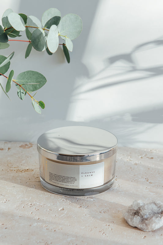 Cleanse + Calm | Three-Wick Candle