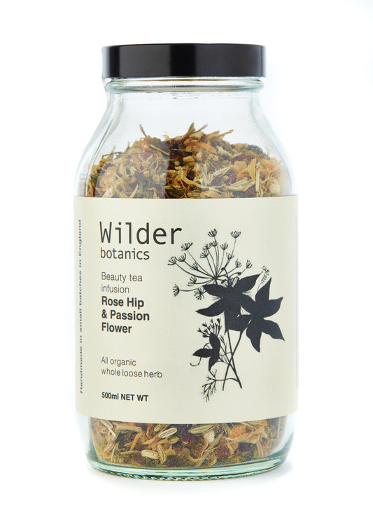 Wilder Botanics | Beauty Tea Infusion Rose Hip & Passion Flower